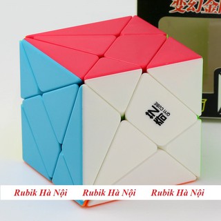 Rubik Axis Qiyi Đen/Stickerless/Jelly