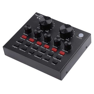Sound card thu âm V8 bluetooth có AutoTone chất lượng cao - bản tiếng anh