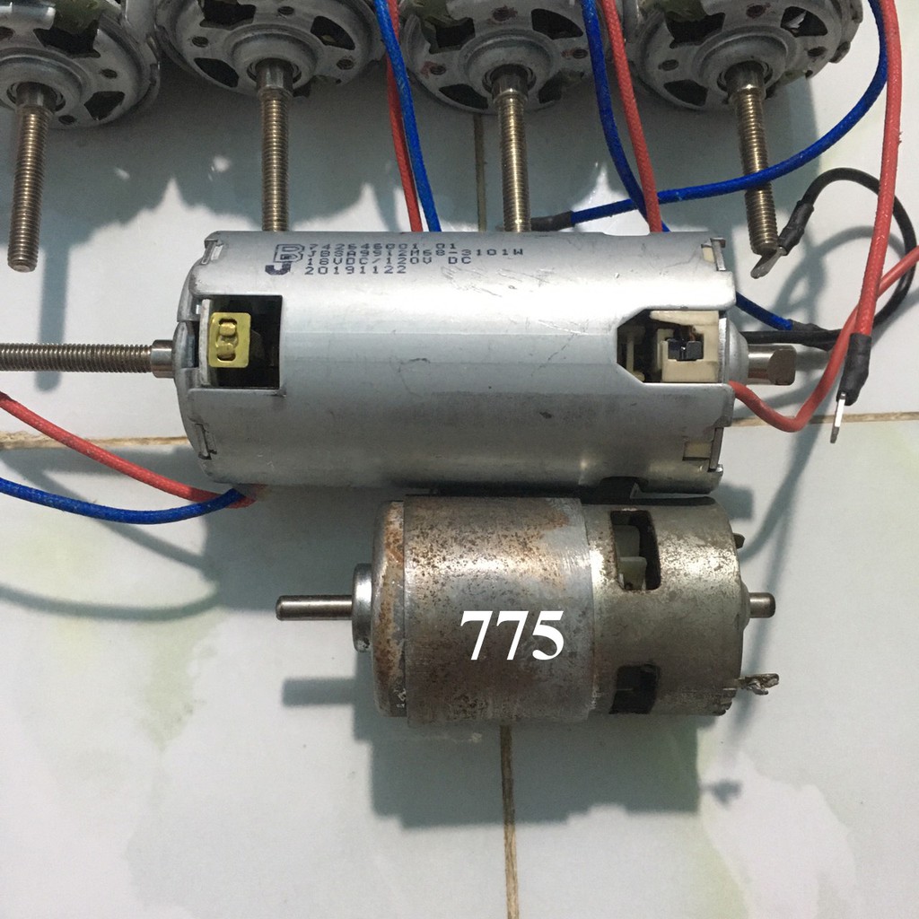 Motor 12V-18V-120V DC cực mạnh, phát điện (hàng xịn sò)