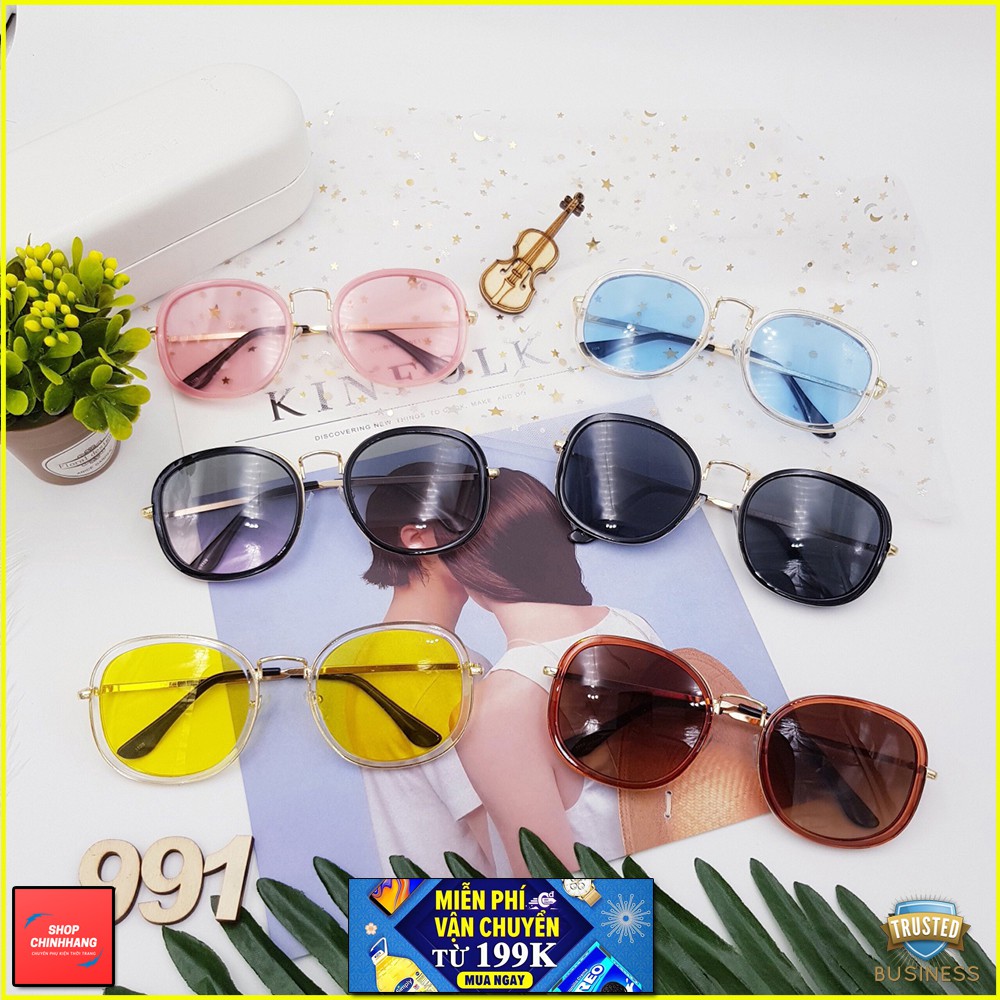 KÍNH MÁT NỮ DORI FORM TRÒN CAO CẤP 1189 SH991