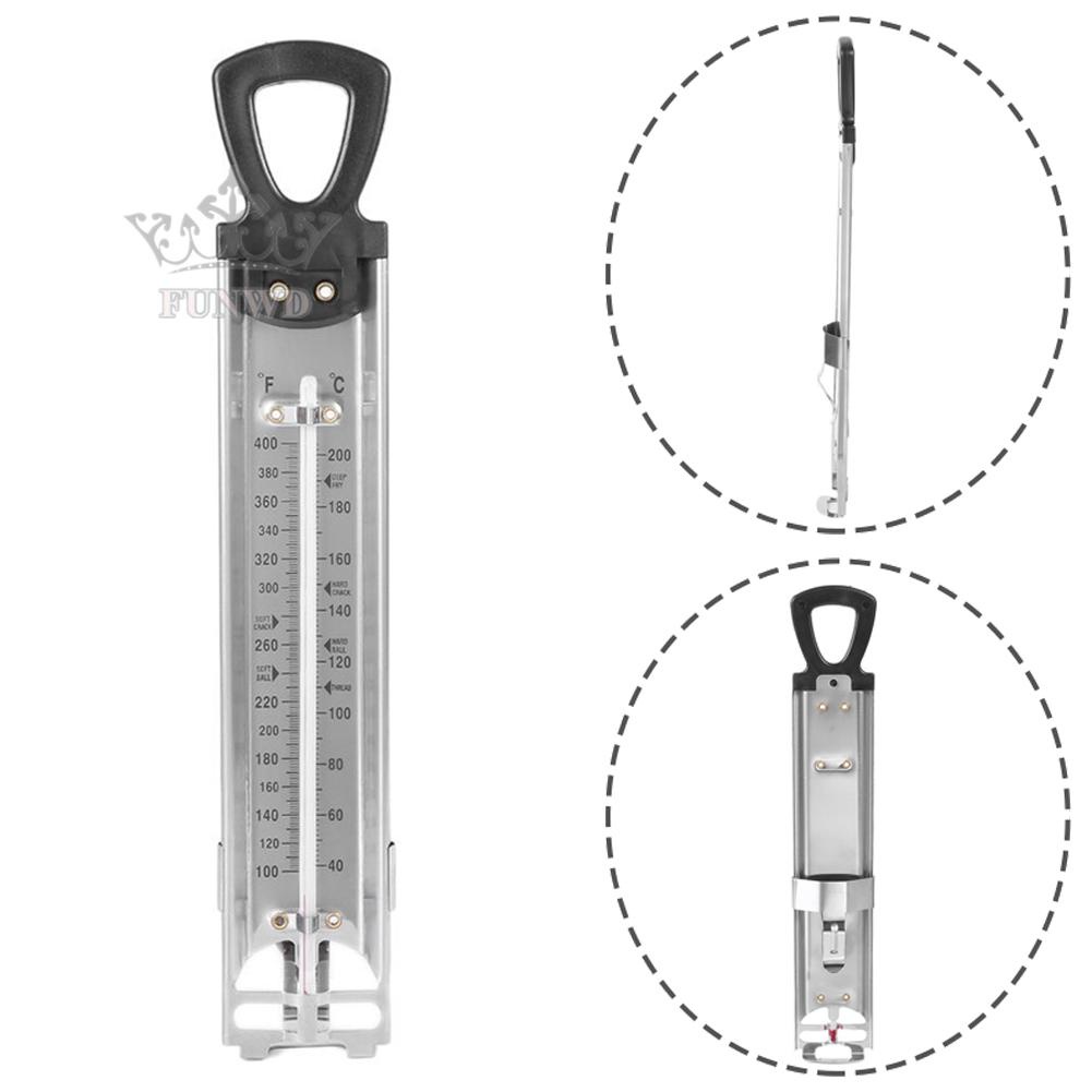 【FUNWD】Thermometer Thermometer Transparent PVC Shell Candy Home Cooking Hanging