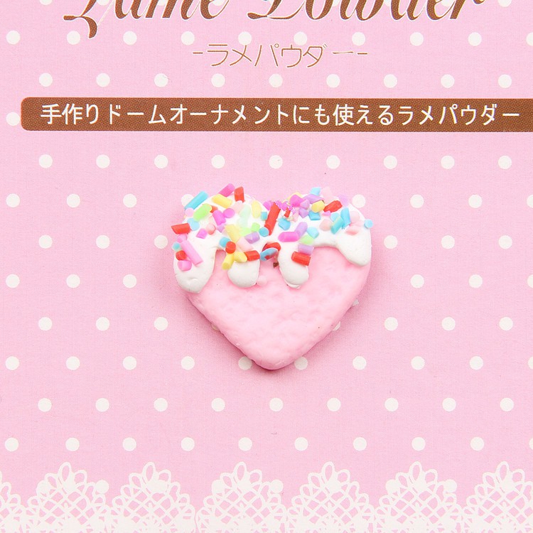 Sticker trái tim dẻo - phụ kiện handmade ốp lưng