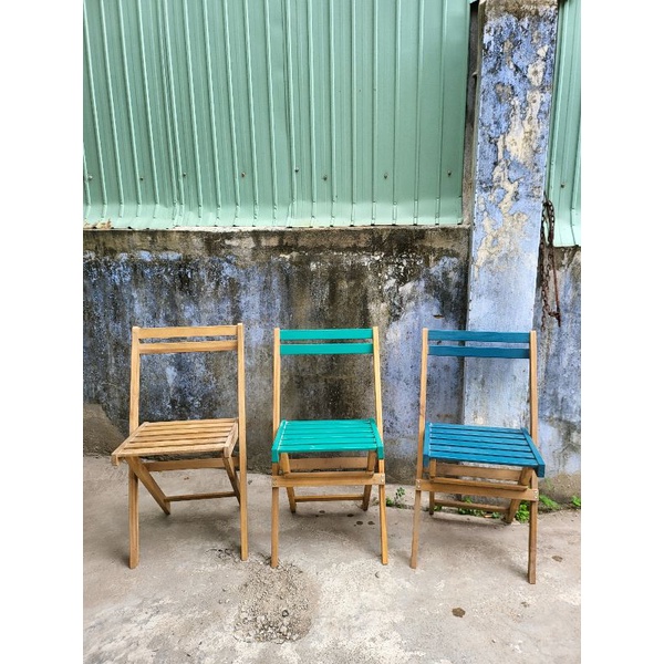 Ghế gỗ đủ màu