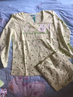 Bộ Cotton Dài Sau Sinh