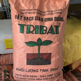 Đất sạch giàu dinh dưỡng Tribat 20dm3