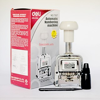 Dấu nhảy 7 số deli 7507