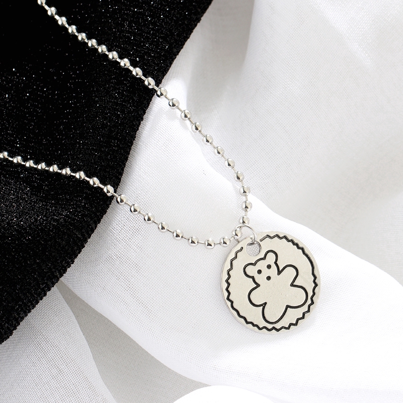 Vòng cổ bạc phong cách hiphop unisex dành cho nam/ nữ | BigBuy360 - bigbuy360.vn