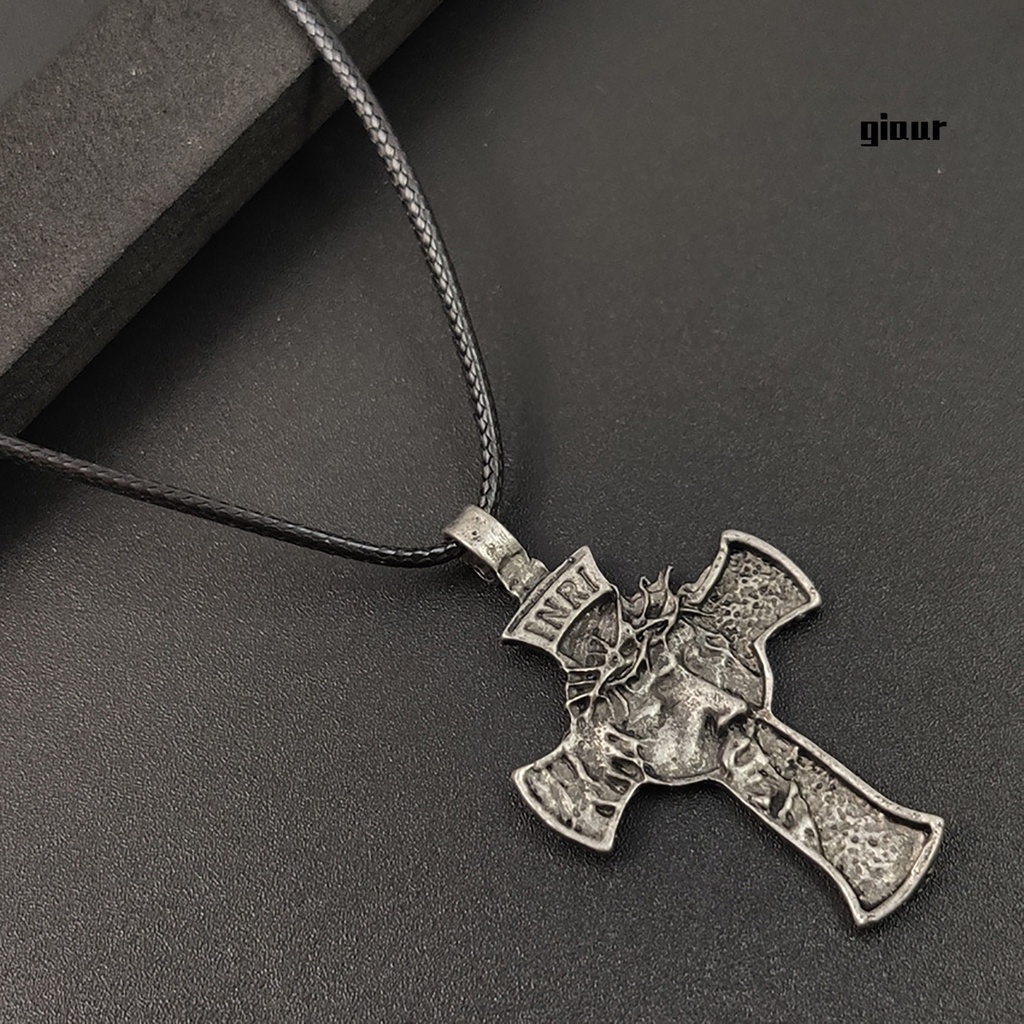 vòng cổ Mặt Hình Thánh Giá Chúa Jesus Thời Trang Cho Nam Và Nữ