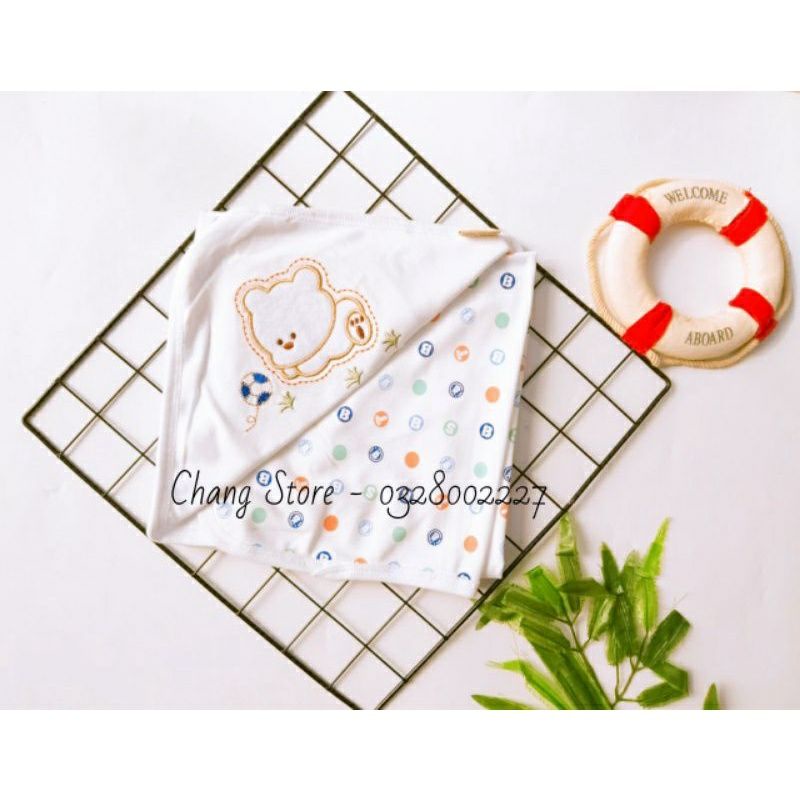 Khăn Choàng Ủ Bé Cotton Cao Cấp Bosbaby