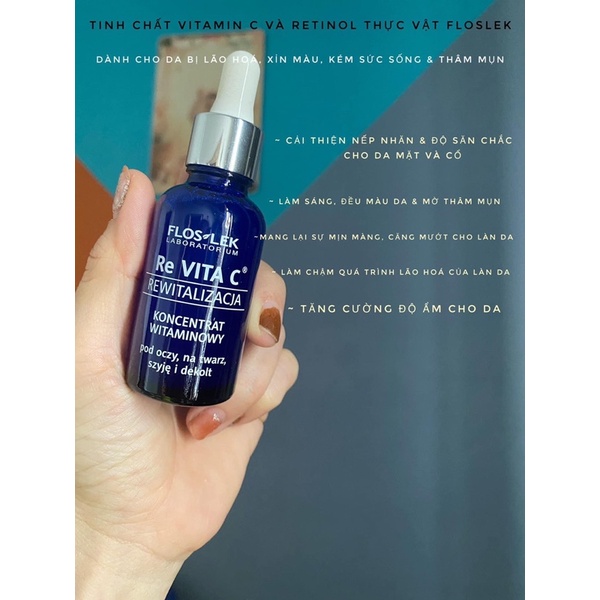 Set Floslek Revita C 2 món serum và kem đêm fullsize