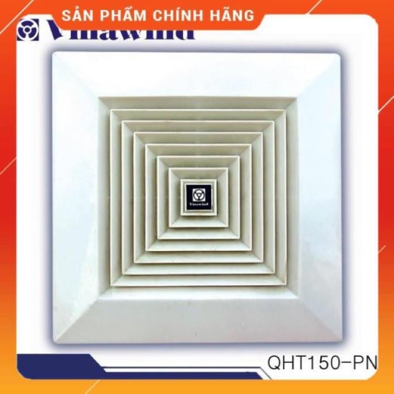 Quạt hút trần Vinawind, điện cơ Thống Nhất QHT-150PN (Hàng chính hãng - Bảo hành 12 tháng)
