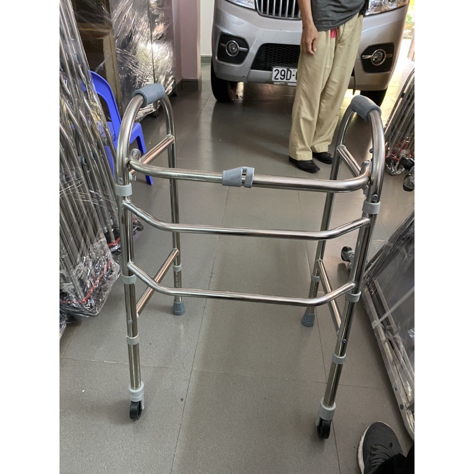 Khung Tập Đi Cho Người Già Inox Giá Rẻ Cho Người Già, Mẹ Bầu, Người Khuyết Tật