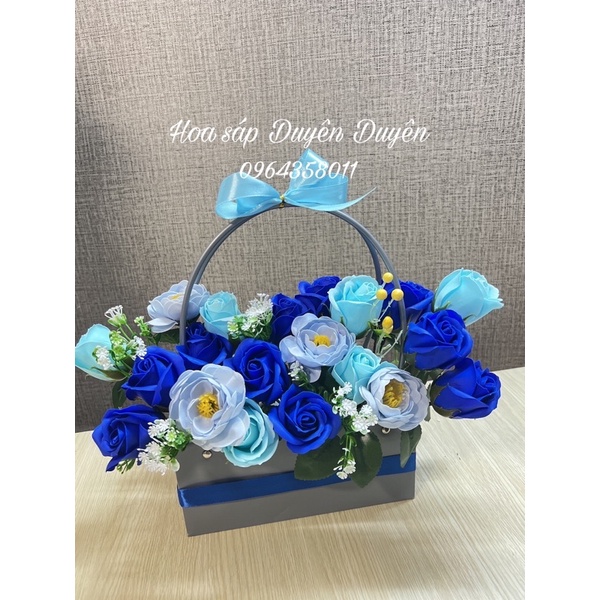 Giỏ hoa khai trương - hoa chúc nừng