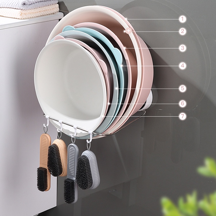 Ecoco Kệ Đựng Đồ Dùng Đa Năng Gắn Tường Tiện Dụng Cho Phòng Tắm