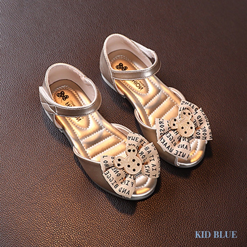 Giày Sandal Công Chúa Phong Cách Hàn Quốc Dễ Thương Cho Bé Gái