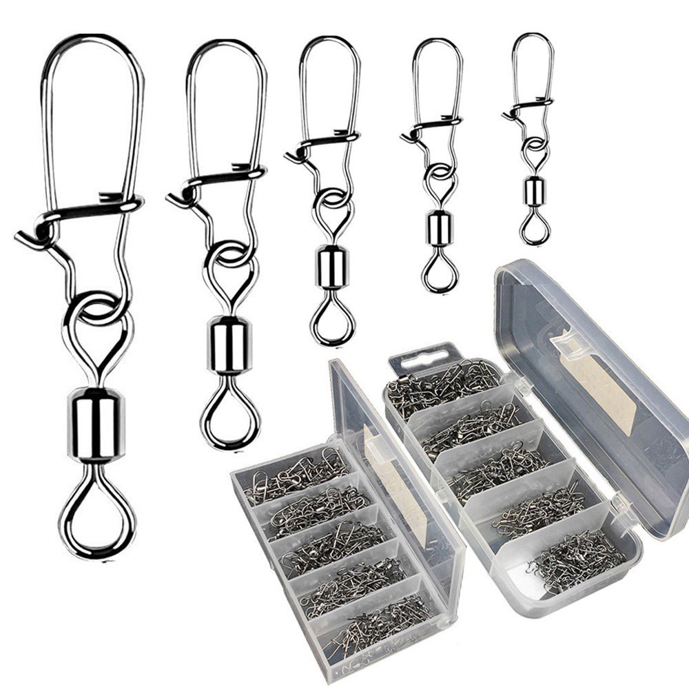 Set 95/210 Khóa Ma Ní Câu Cá Chuyên Dụng #2#-10# Phụ Kiện Câu Cá Chuyên Dụng Chất Lượng Cao