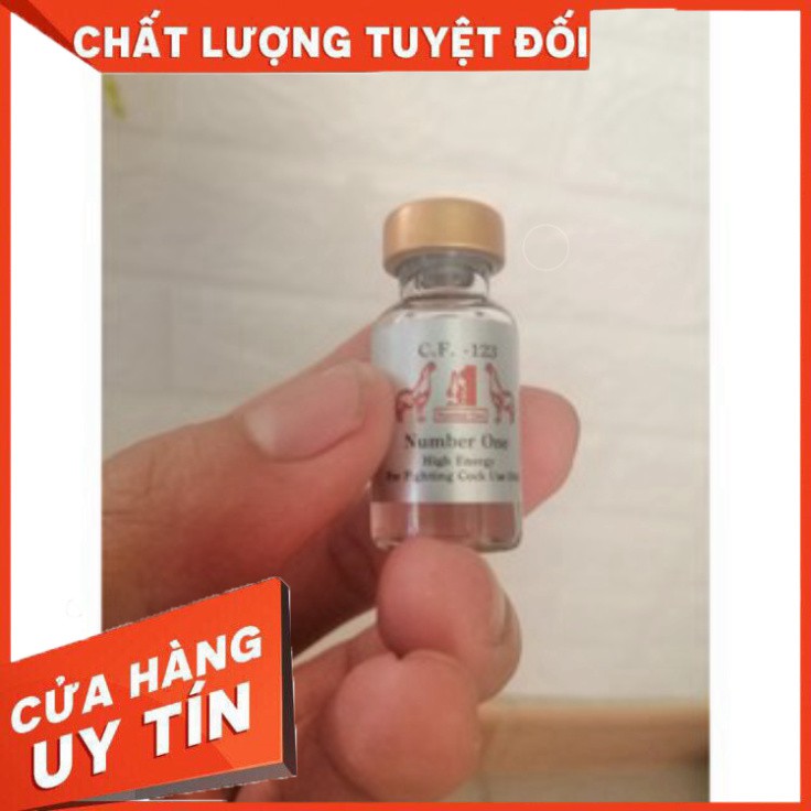 Thuốc tan gà đá CF 123 giúp gà mau lành vết thương , tan máu bầm , chống chướng diều , gà đá không chạy