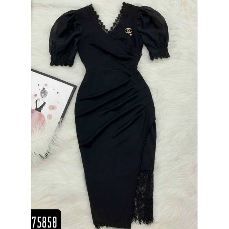 ĐẦM BODY PHỐI REN