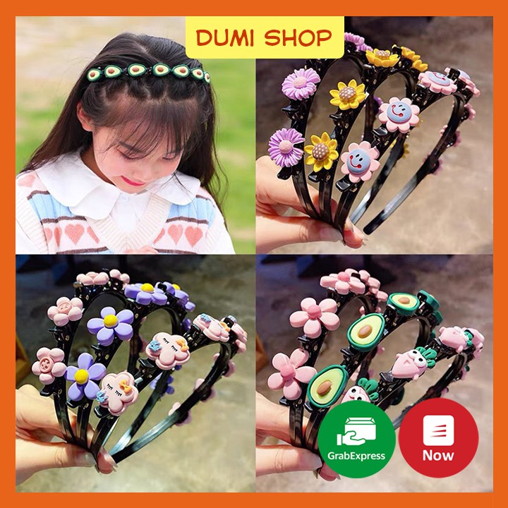 Bờm Tóc Hình Hoa Quả Siêu Xinh Cho Bé  - Dumi Shop