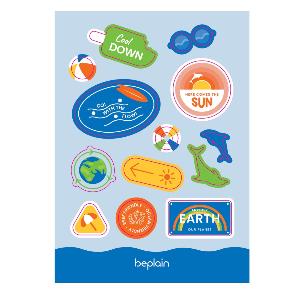 Set sản phẩm Beplain CLEAN OCEAN (phiên bản mùa hè)