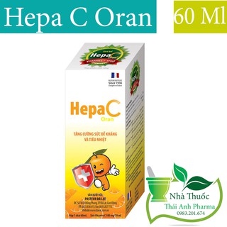 Siro Bổ Hepa C Oran- Bổ Sung Vitamin C