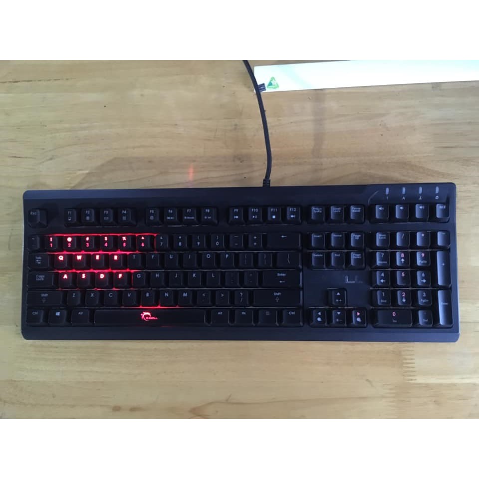 Bàn phím cơ chuyên game Gskill KM570 MX - Cherry MX Blue - chính hãng mới 93%