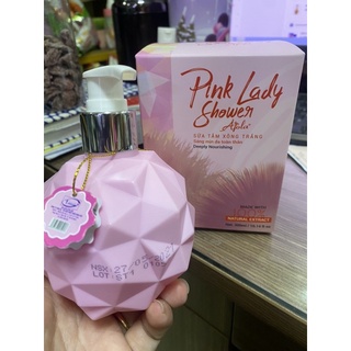sữa tắm xông trắng pink