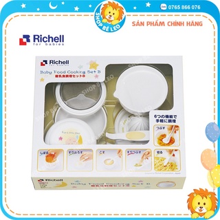 BỘ CHẾ BIẾN ĂN DẶM KIỂU NHẬT RICHELL