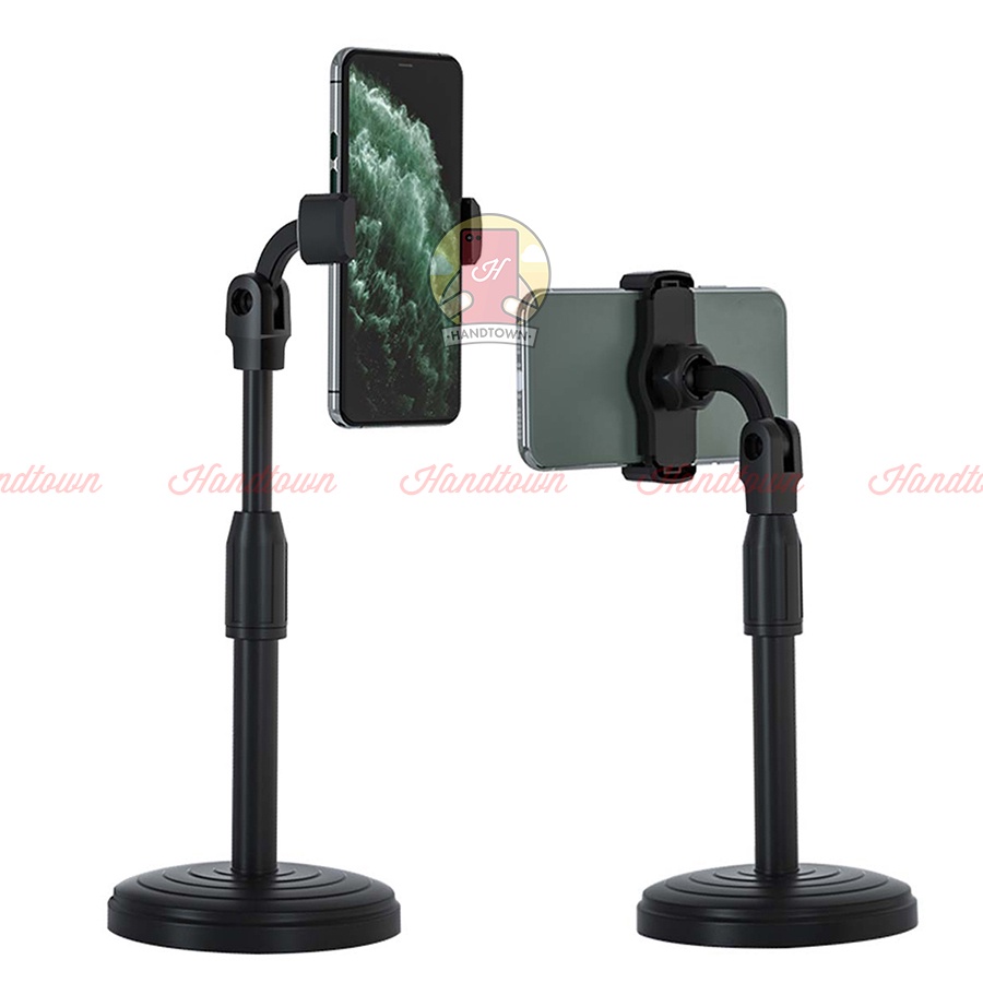 COMBO Bộ 2 Giá Đỡ Điện Thoại Loại 1 Quay Đa Chiều Tự Điều Chỉnh Độ Cao Quay Tiktok Chụp Ảnh Xem Phim Chất Lượng HANDTOWN