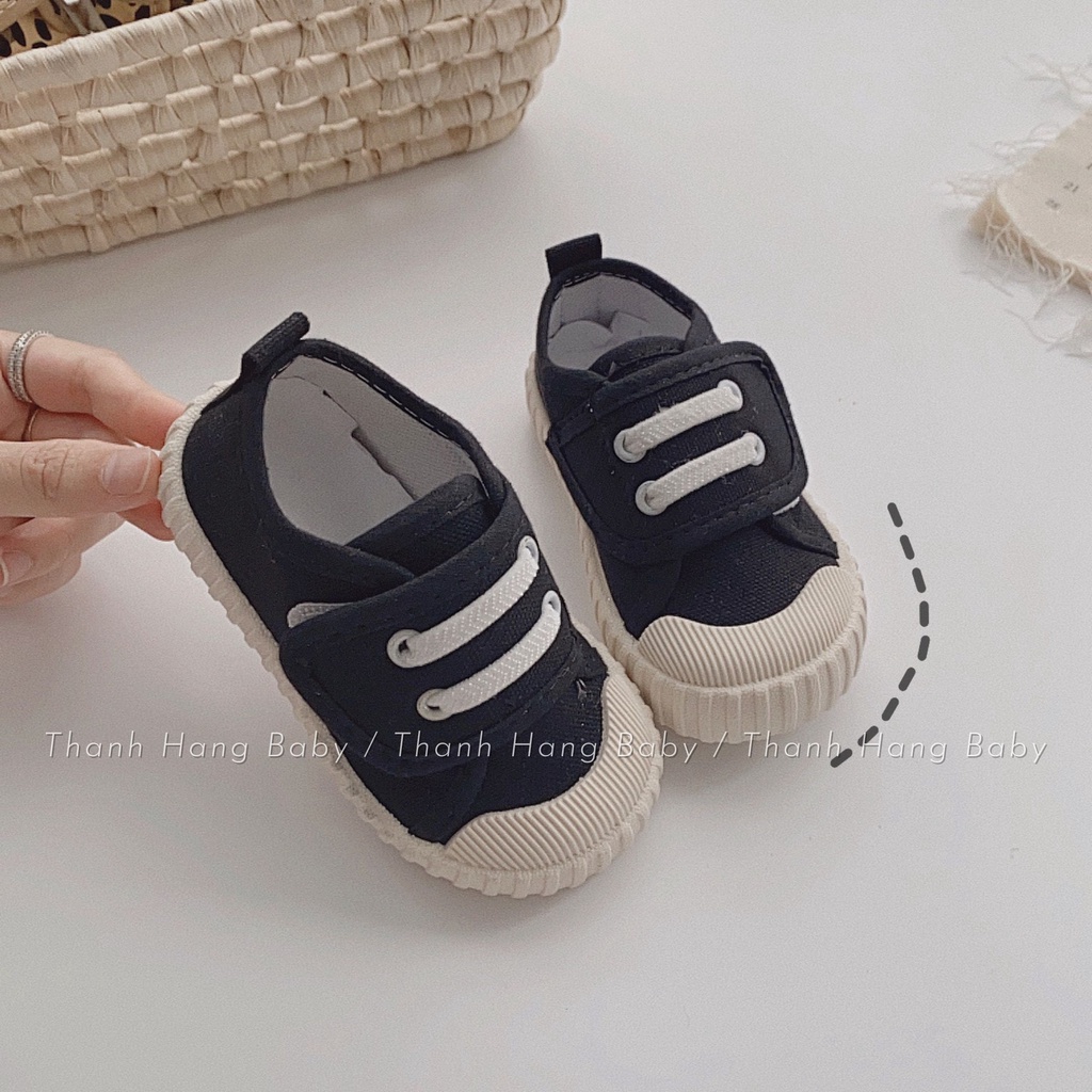 Giày tập đi cho bé trai bé gái , giày thể thao trẻ em Thanh hằng baby từ 13-15 cm