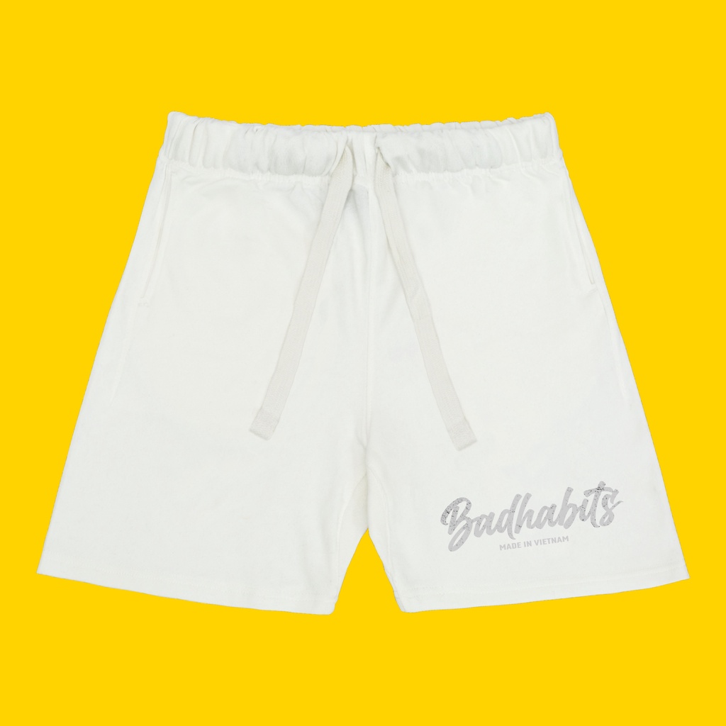 Quần short  Badhabđs Cokie nỉ da cá Yggenz shop , quần short unisex nam nữ chất liệu cotton