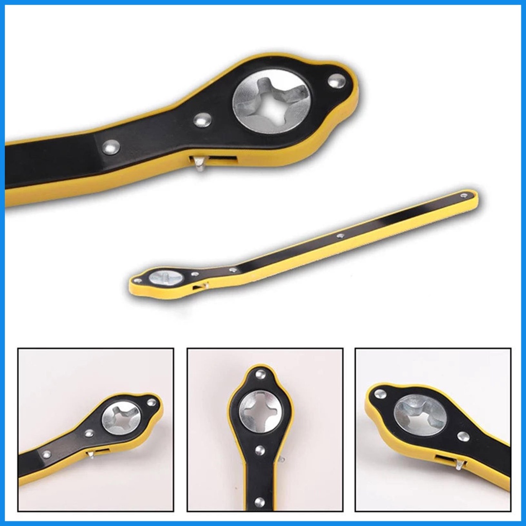 Cờ Lê Bánh Cóc Xoay 360 Độ Chuyên Dụng Cho Xe Hơi