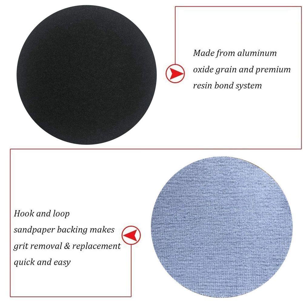 Đĩa Chà Nhám 180-1500 Grit Dùng Đánh Bóng Đa Năng Tiện Dụng