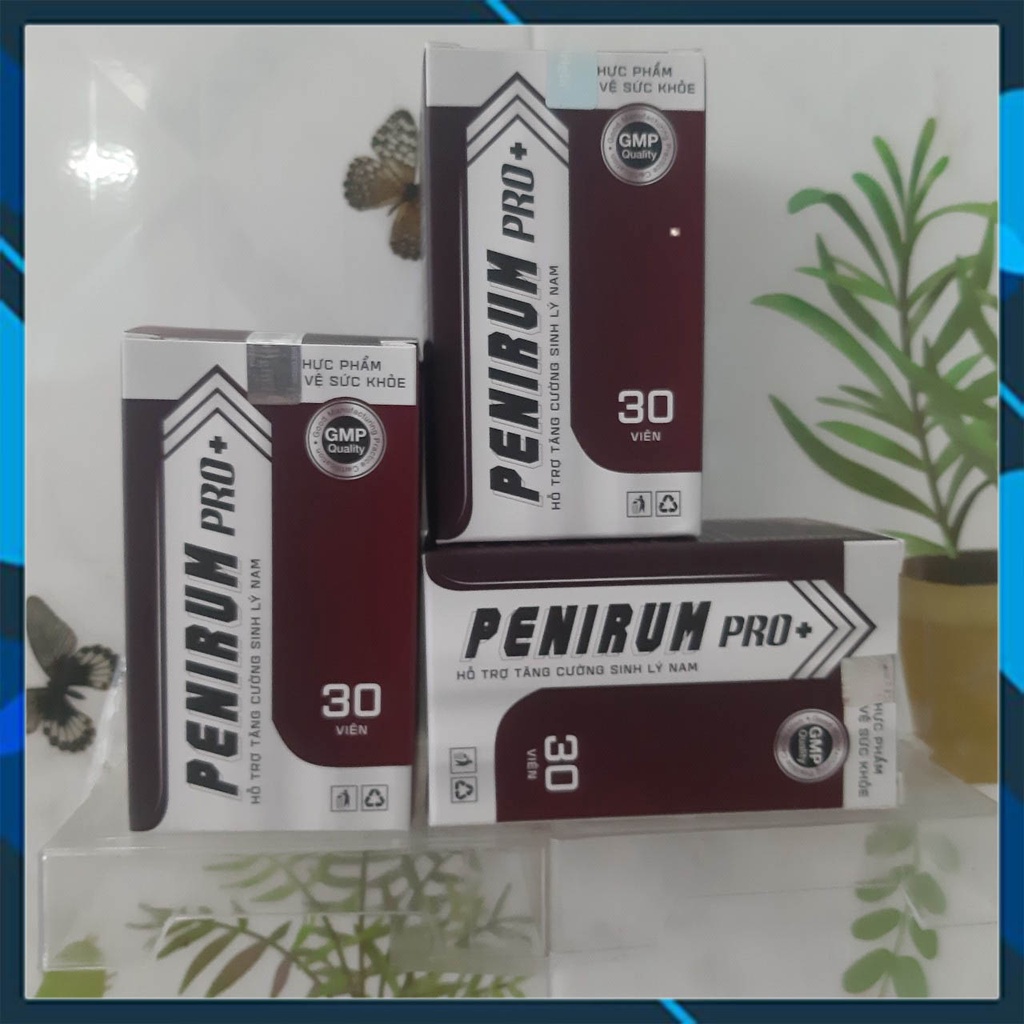 Viên Uống Sinh Lý Penirum Pro - Phục Hồi Sinh Lực Làm Chủ Thời Gian Phê Tột Đỉnh - Chính Hãng Hộp 30 Viên