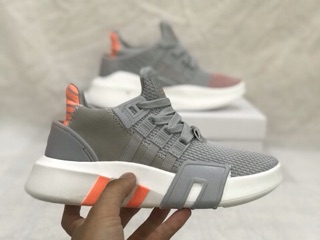 FREESHIP giày thể thao EQT xám cam