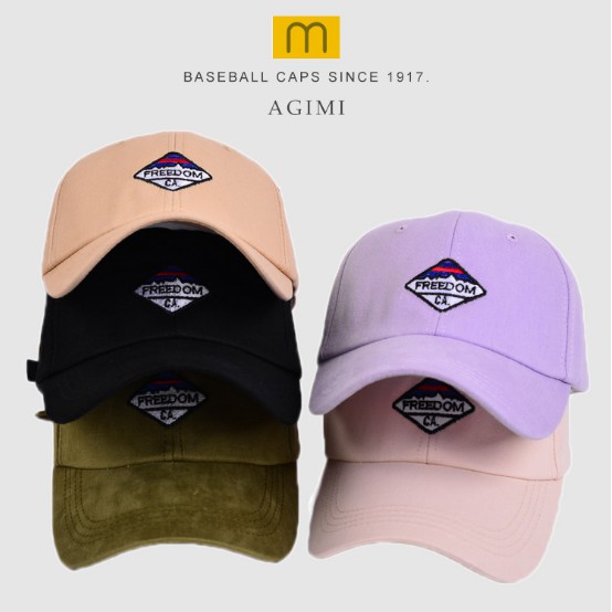 Mũ Lưỡi Trai HMH Cotton Mềm Thêu Chữ Phong Cách Hàn Quốc 2021 Cho Nam Nữ