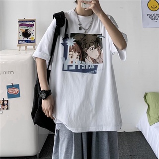 Hoạt Hình Áo Thun Tay Ngắn Dáng Rộng In Hình Anime Thời Trang Mùa Hè Cho Nam