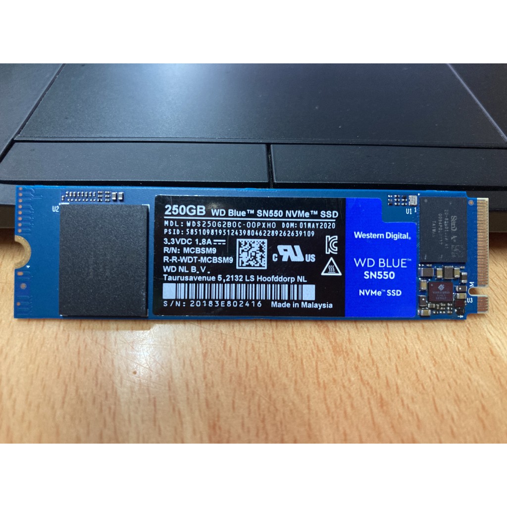 Ổ Cứng SSD Western Digital Blue SN550 PCIe Gen3 x4 NVMe M.2 250GB | BigBuy360 - bigbuy360.vn