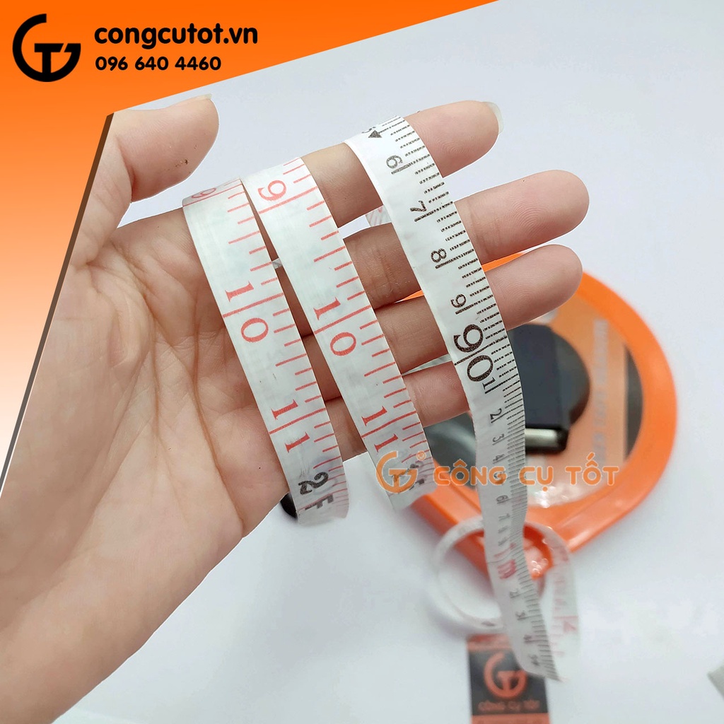 Thước dây kéo sợi thủy tinh hộp cuộn giọt nước LIWIN