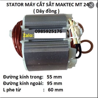 Stator cuộn điện lắp máy cắt sắt MT 240