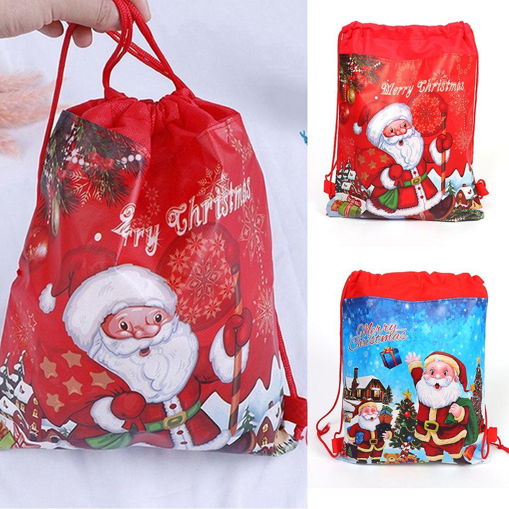 JUNE Túi Rút Đựng Đồ Chơi Ông Già Noel
