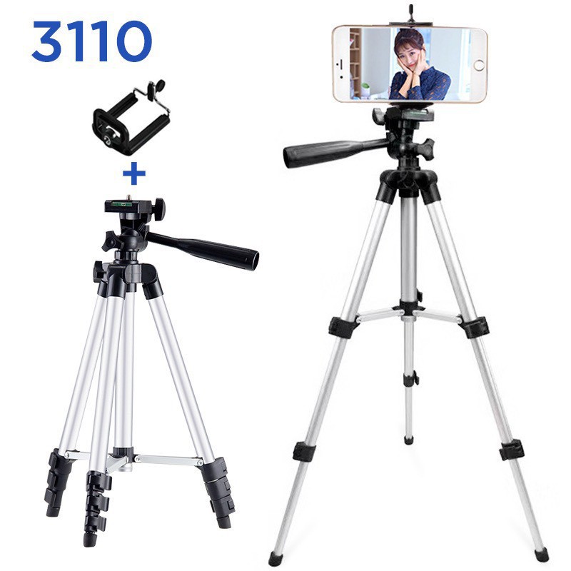 [⛔FREESHIP 50k⛔] BỘ 1 TRIPOD VÀ 1 GIÁ ĐỠ - GẬY LIVESTREAM 3 CHÂN CỰC HOT 88202 SHOP TIỆN ÍCH