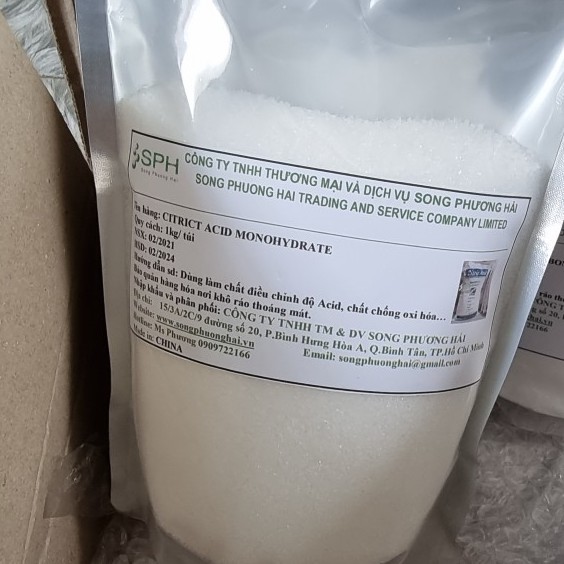 1kg Bột Chanh_Acid Citric (HSD 01/08/2024)