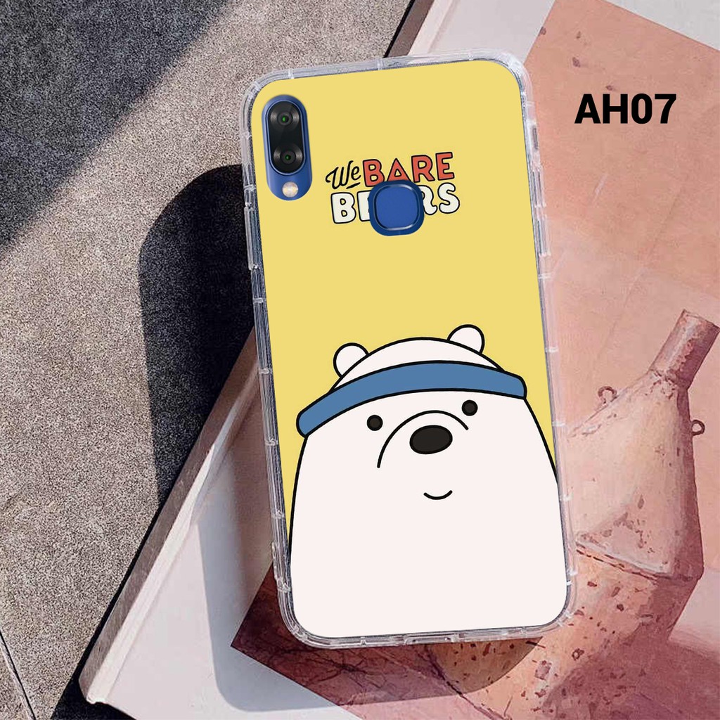 Ốp lưng VSmart - VSmart Bee - Star - Live - Active 1 - Active 1 Plus in hình gấu We Bare bears