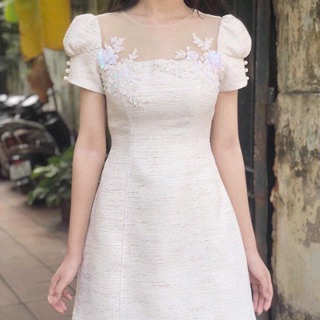 Rập giấy BẢN VẼ KHÔNG PHẢI QUẦN ÁO, VÁY váy phối dạ - Helensewing