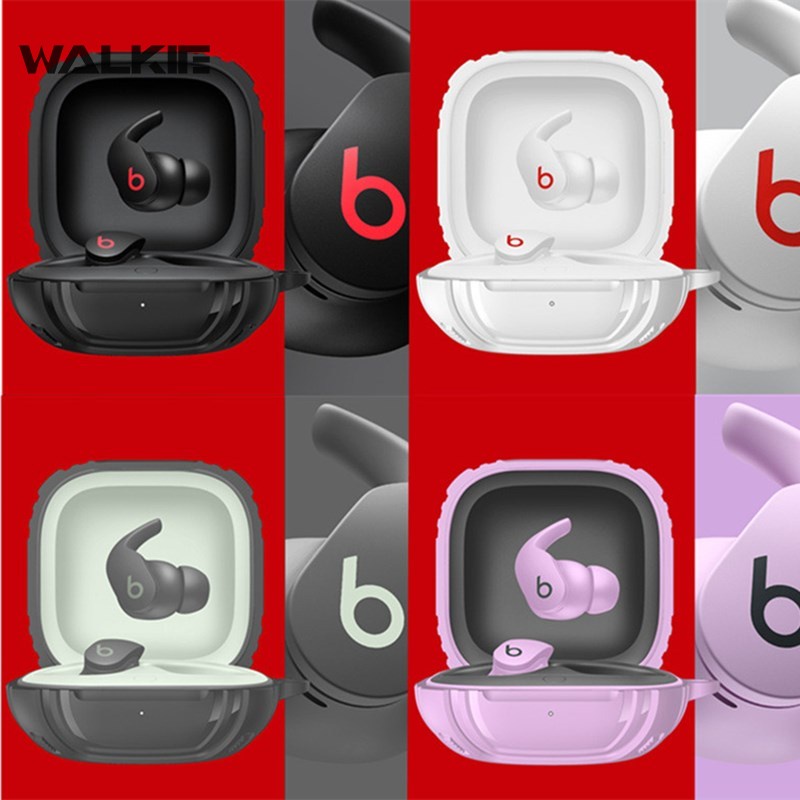 Vỏ Bảo Vệ Hộp Sạc Tai Nghe Beats Pro Cứng Kiểu Quân Đội Có Móc Khóa Tiện Dụng Cho Beats Fit Pro