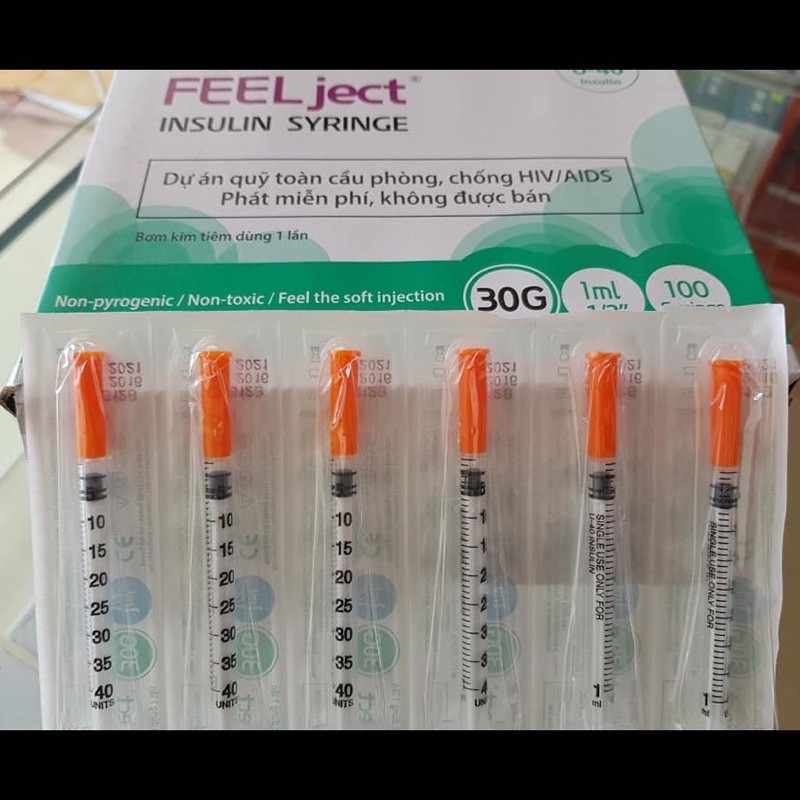 Kim Tiểu Đường Feel Ject - Kim Tiêm Insulin