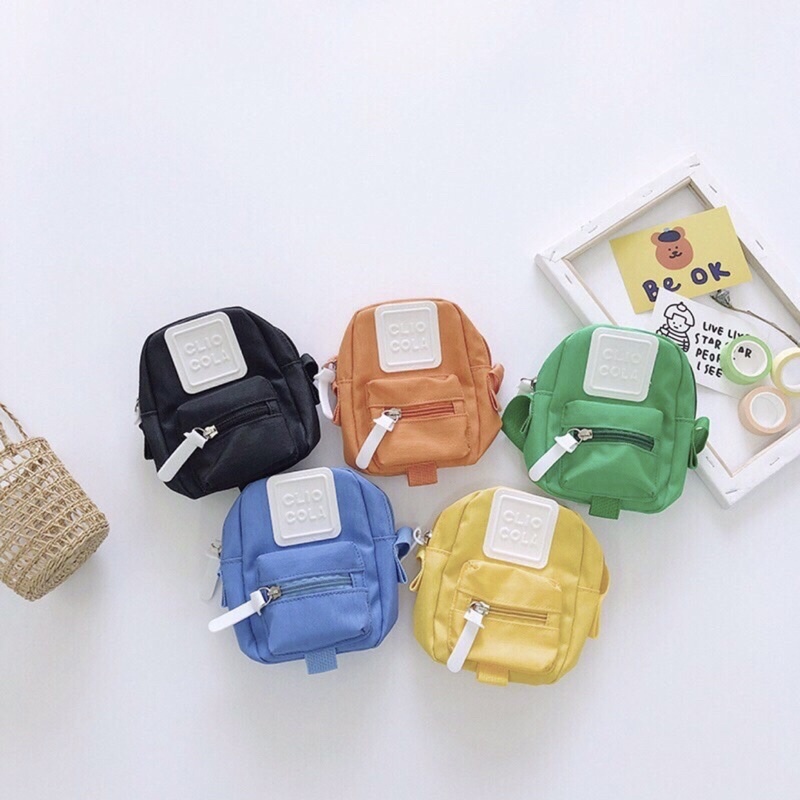 Tiemmomo_ Túi xách đeo chéo cho bé trai bé gái hot trend