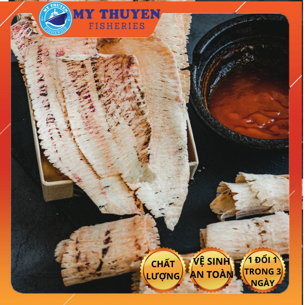 KHÔ MỰC CÁN PURI 100% NGUYÊN CHẤT CÀ MAU 🦑🦑Kèm Sốt Ớt Xanh Nhà 