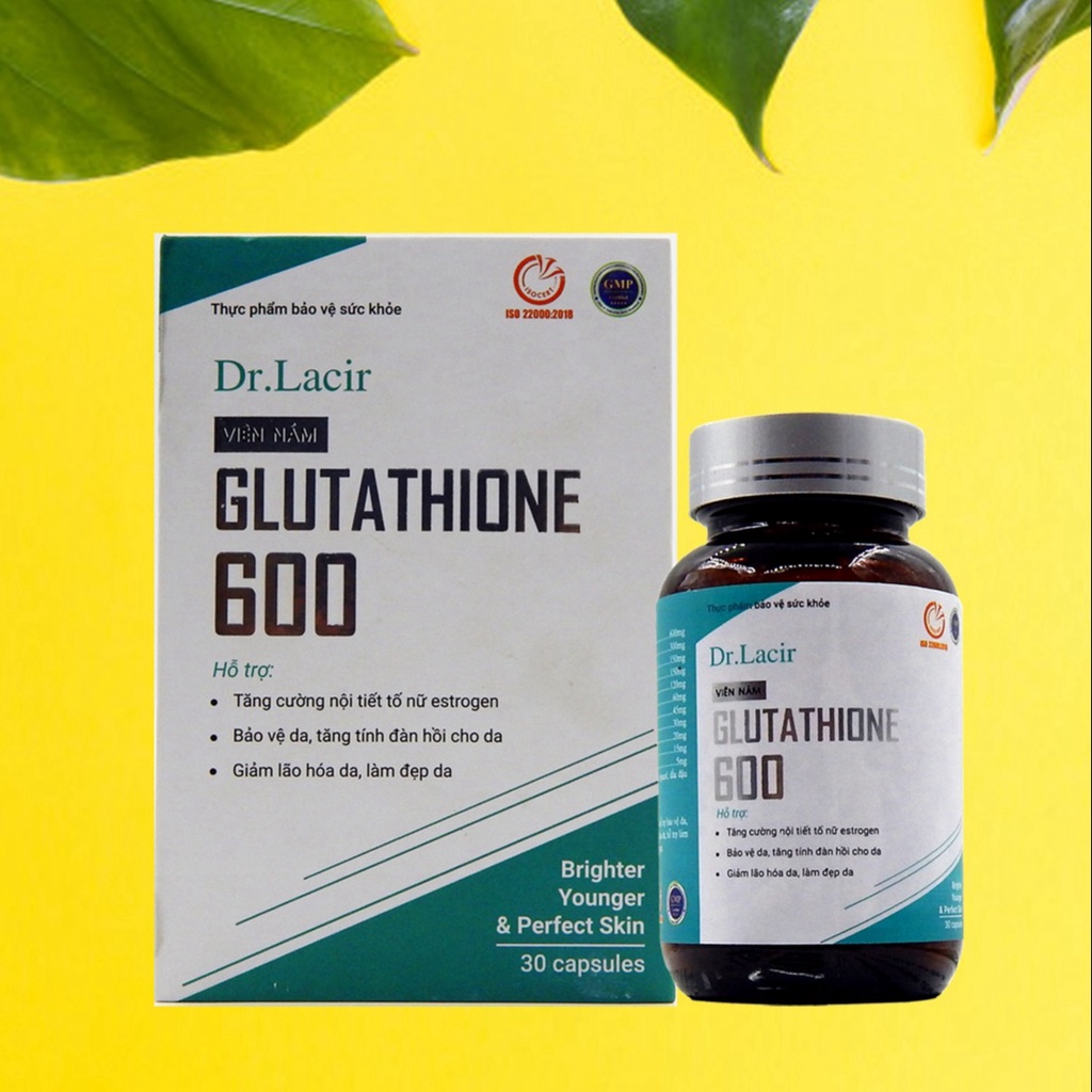Viên Uống Glutathion 600  – Hỗ trợ gIẢM nám tàn nhang giúp trắng da